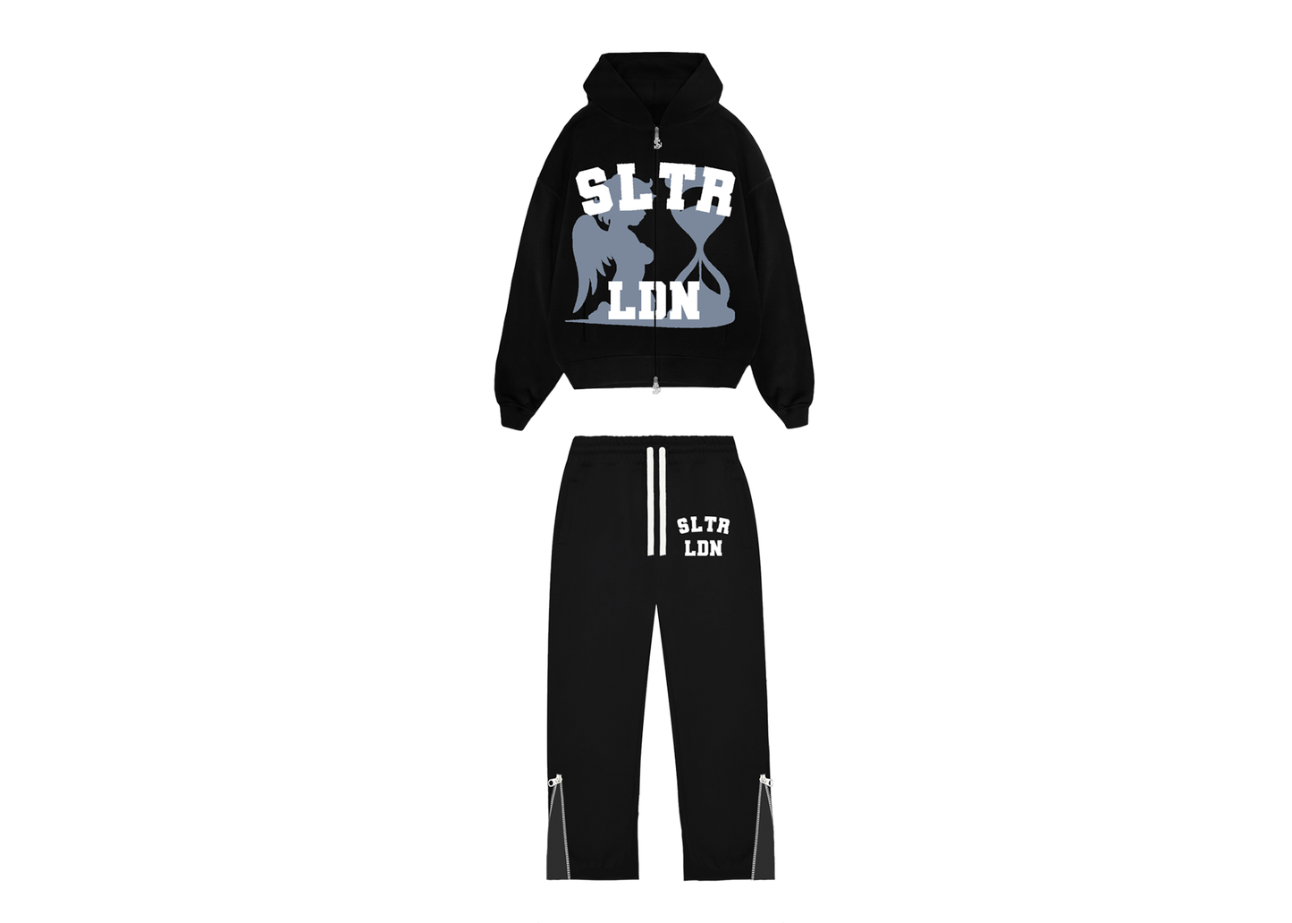 Patience Tracksuit Bottoms (Black)