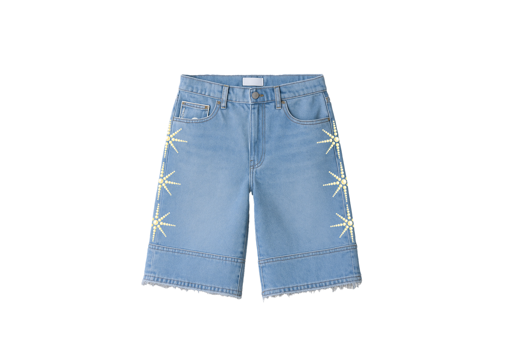 Trickstar Denim Jorts (Pearl) – Solitaire London