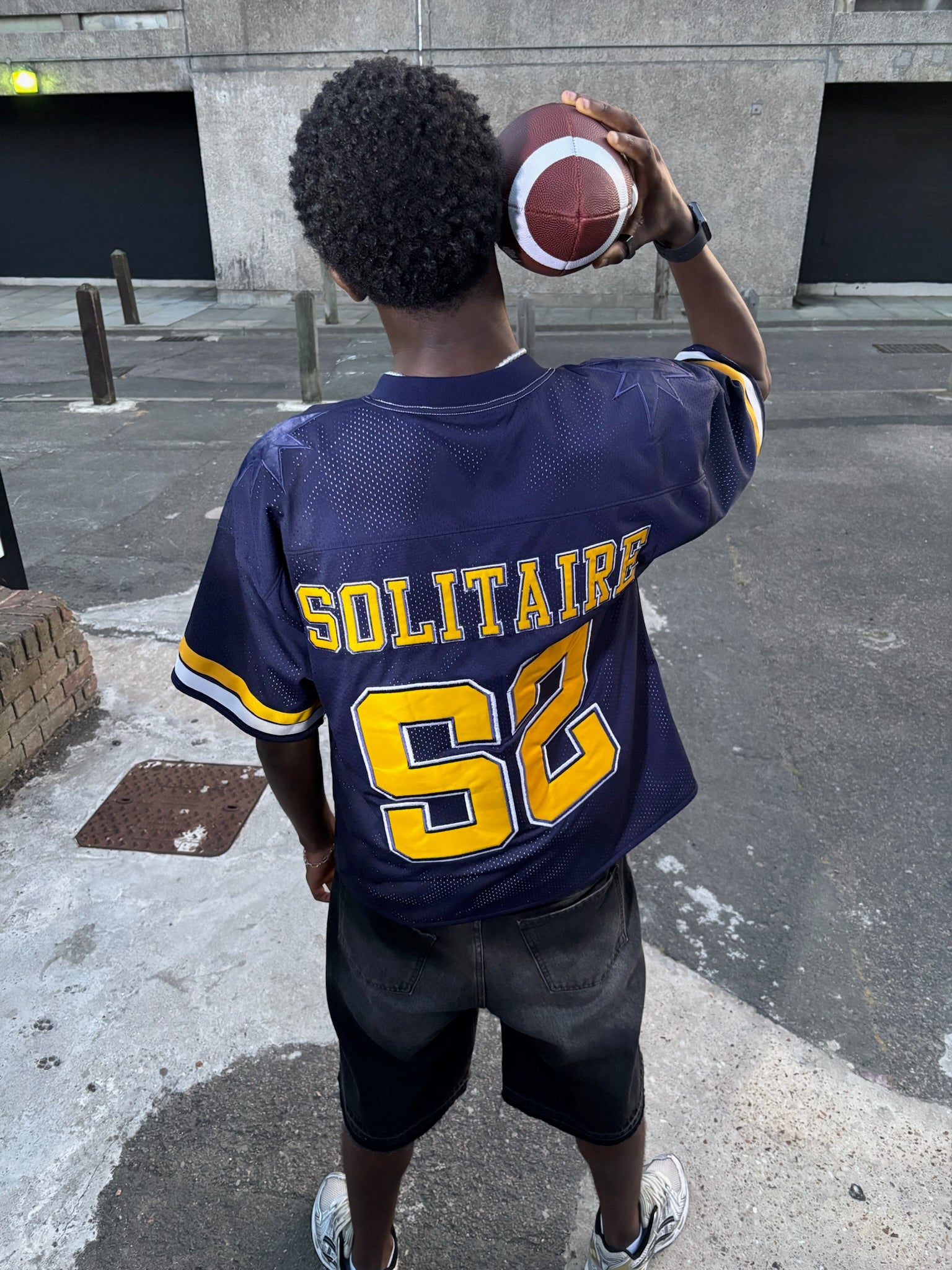 Reversible Solitaire Signature Jersey (Pacers / White)