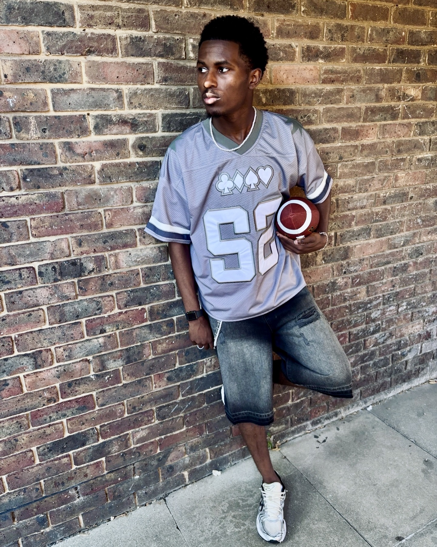 Reversible Solitaire Signature Jersey (Cool Grey / Noir)