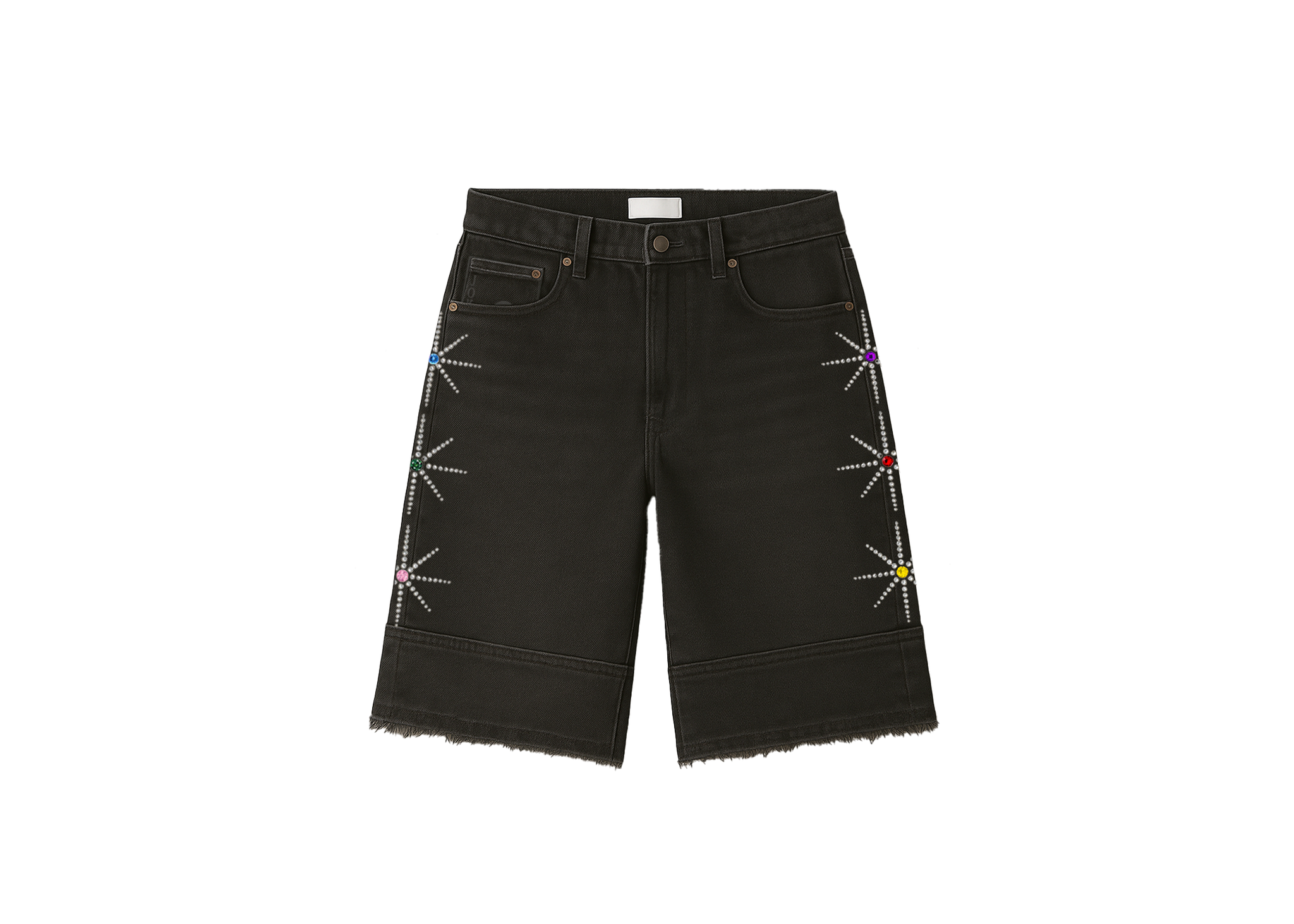 Trickstar Denim Jorts (Crystal)