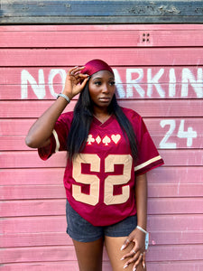 Reversible Solitaire Signature Jersey (Tan / Maroon)