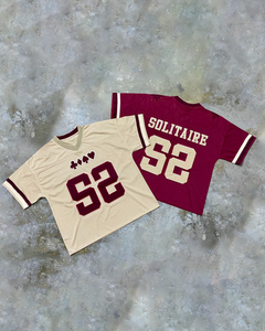 Reversible Solitaire Signature Jersey (Tan / Maroon)