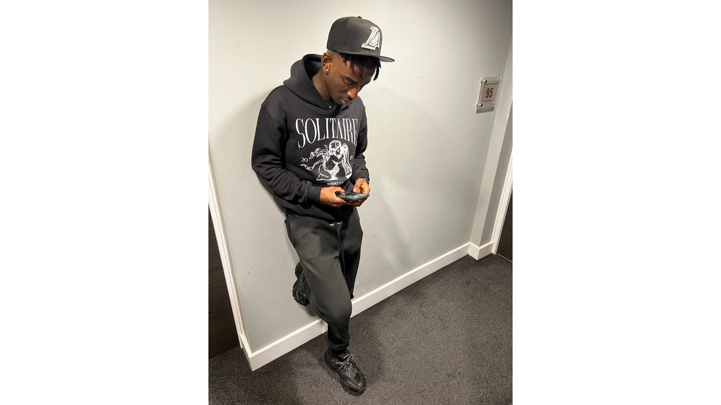 Patience Hoodie (Black)
